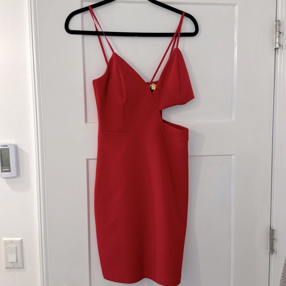 Red Boutique cut out mini dress